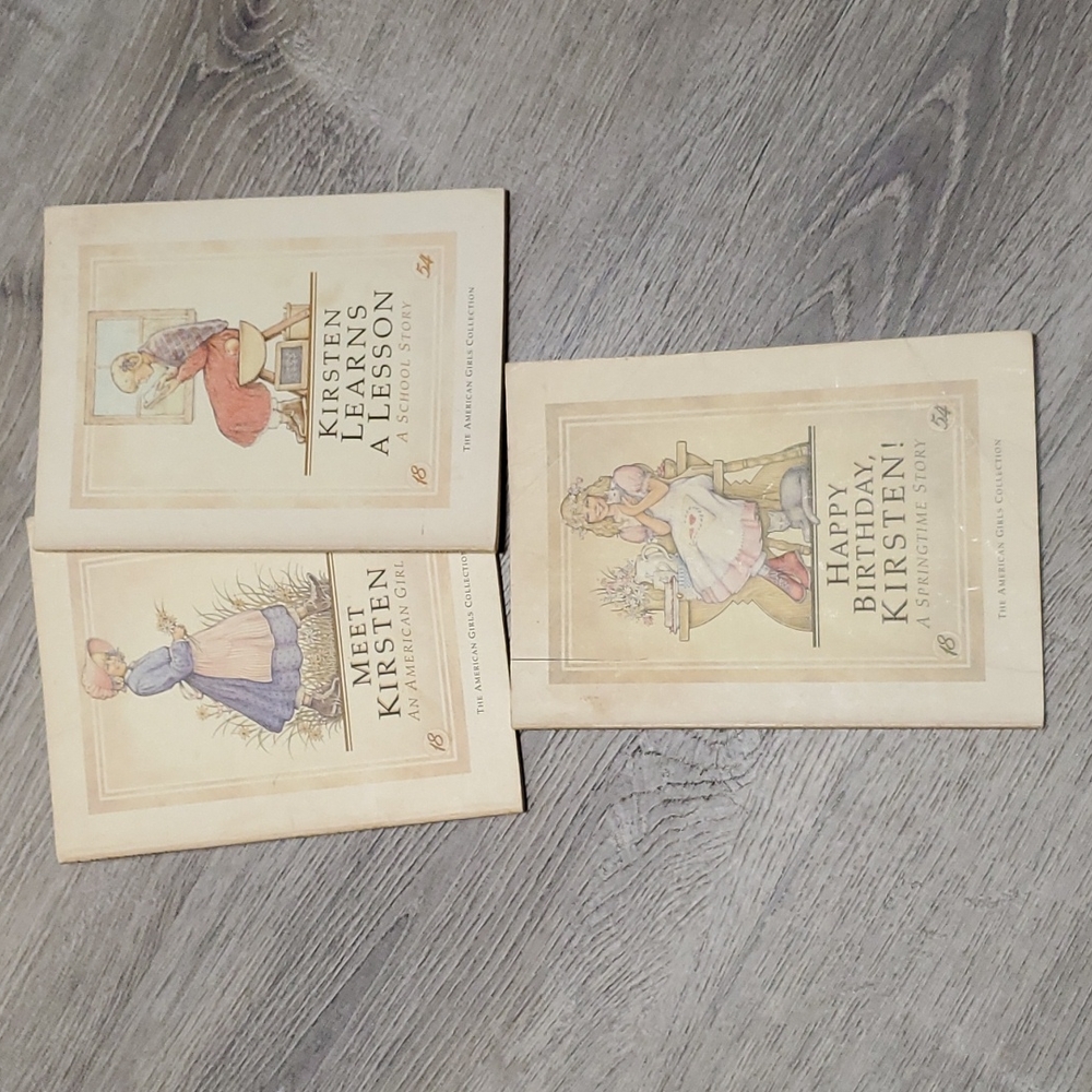 Bundle Lot 3 books American Girl Vintage 1986-1987